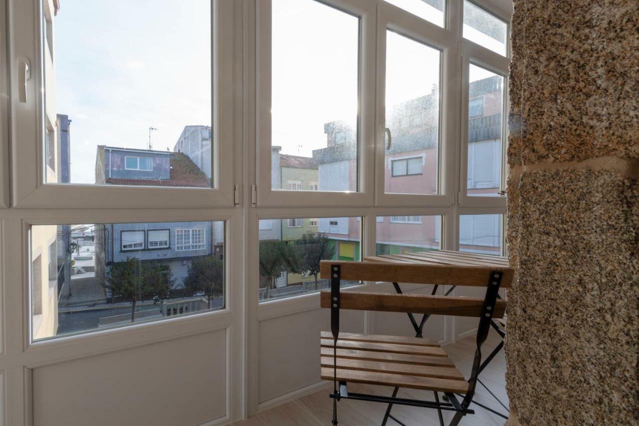 Apartamentos Mar De Fondo Muxia Bagian luar foto