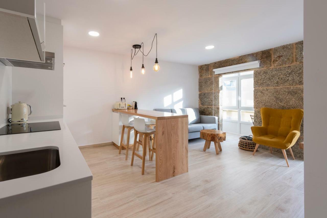 Apartamentos Mar De Fondo Muxia Bagian luar foto