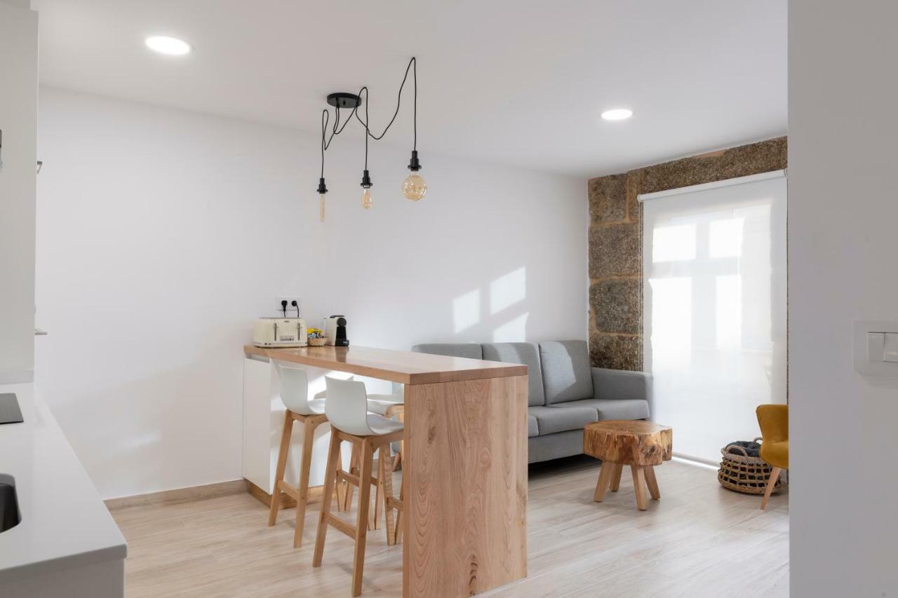 Apartamentos Mar De Fondo Muxia Bagian luar foto