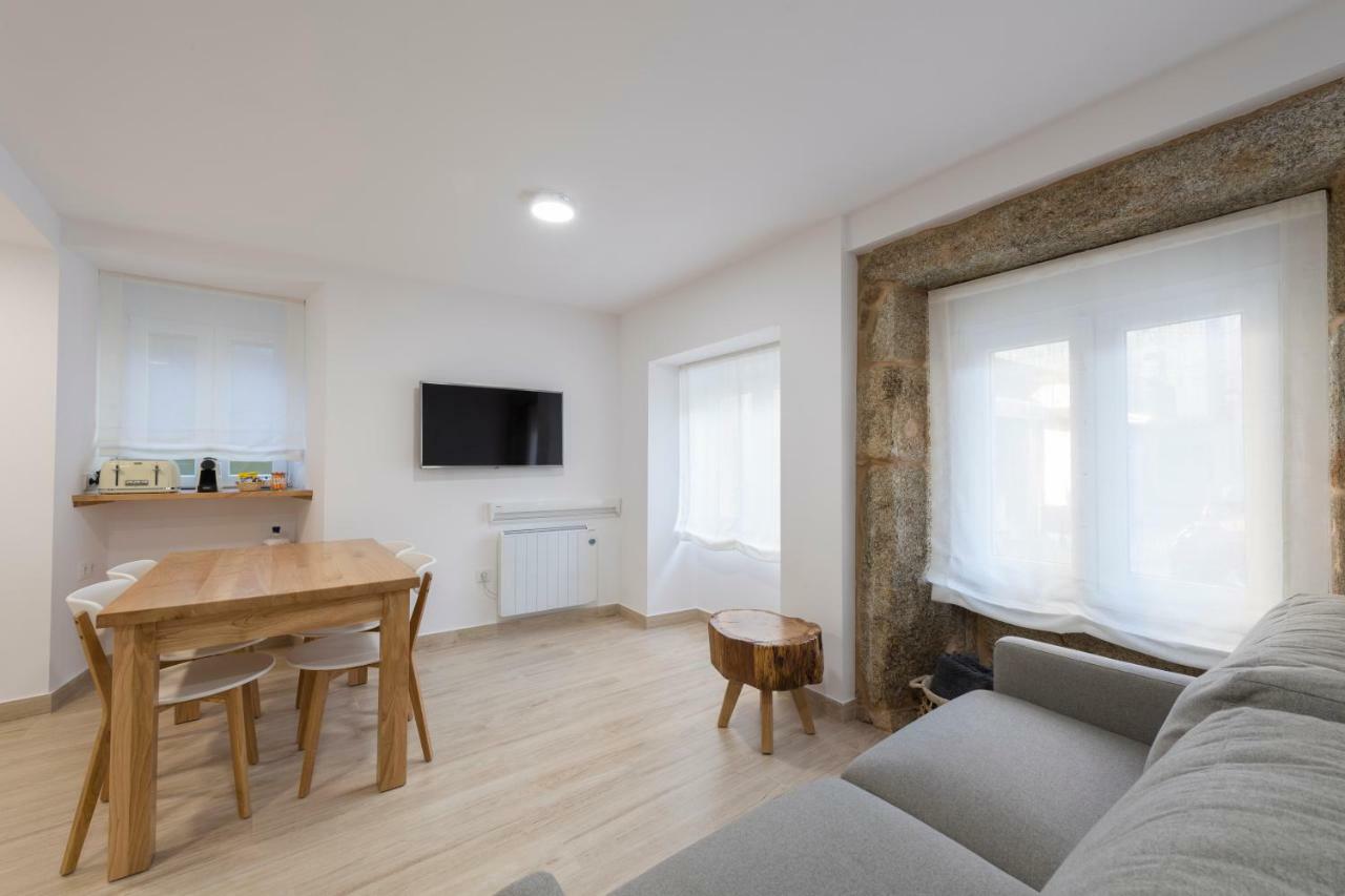 Apartamentos Mar De Fondo Muxia Bagian luar foto