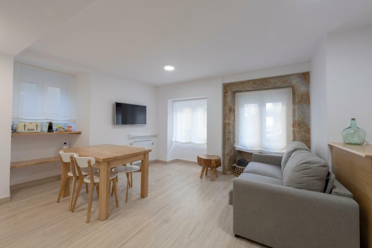 Apartamentos Mar De Fondo Muxia Bagian luar foto
